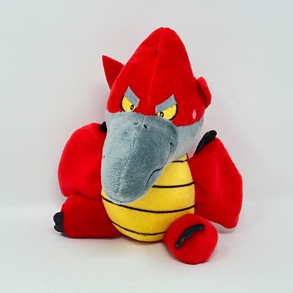 Godzilla Mothra Mothy 7'' Plush Red Japanese Monster-Mania Collectible No Tags